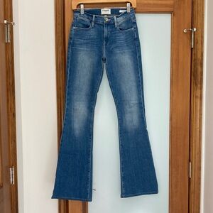 Frame Denim Women's Classic Blue Flare Jeans